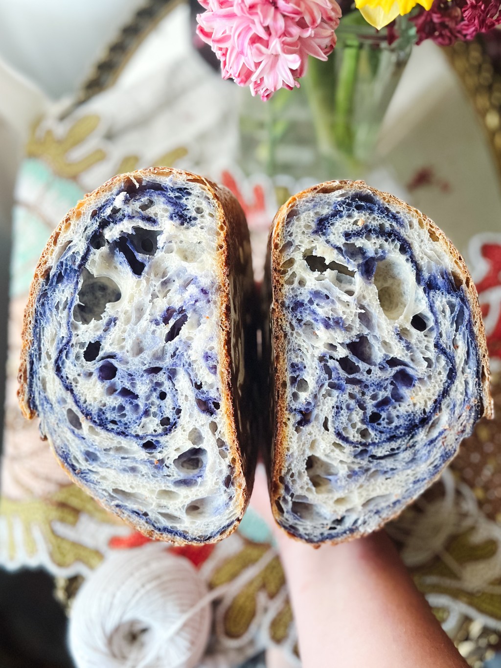 How to Create a Colorful Marbled Sourdough Loaf: A Step-by-Step&nbsp;Guide