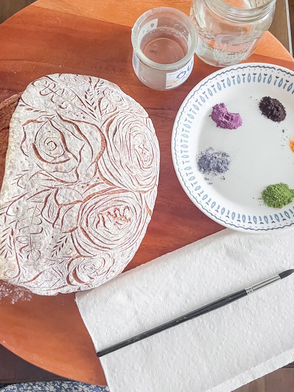 Essential Tools for Painting Sourdough Bread with natural&nbsp;colors