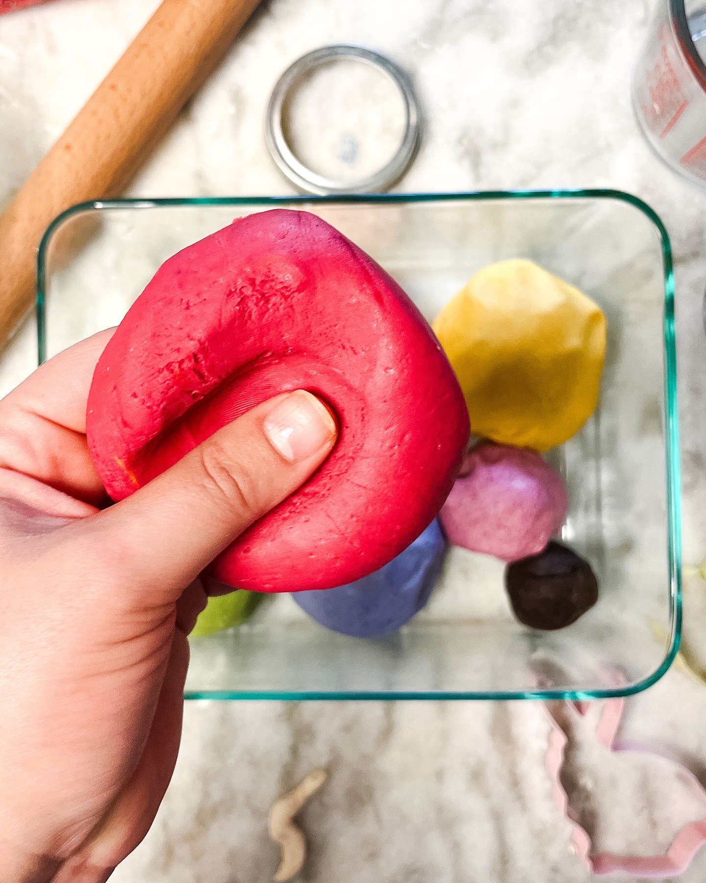 homemade playdoh